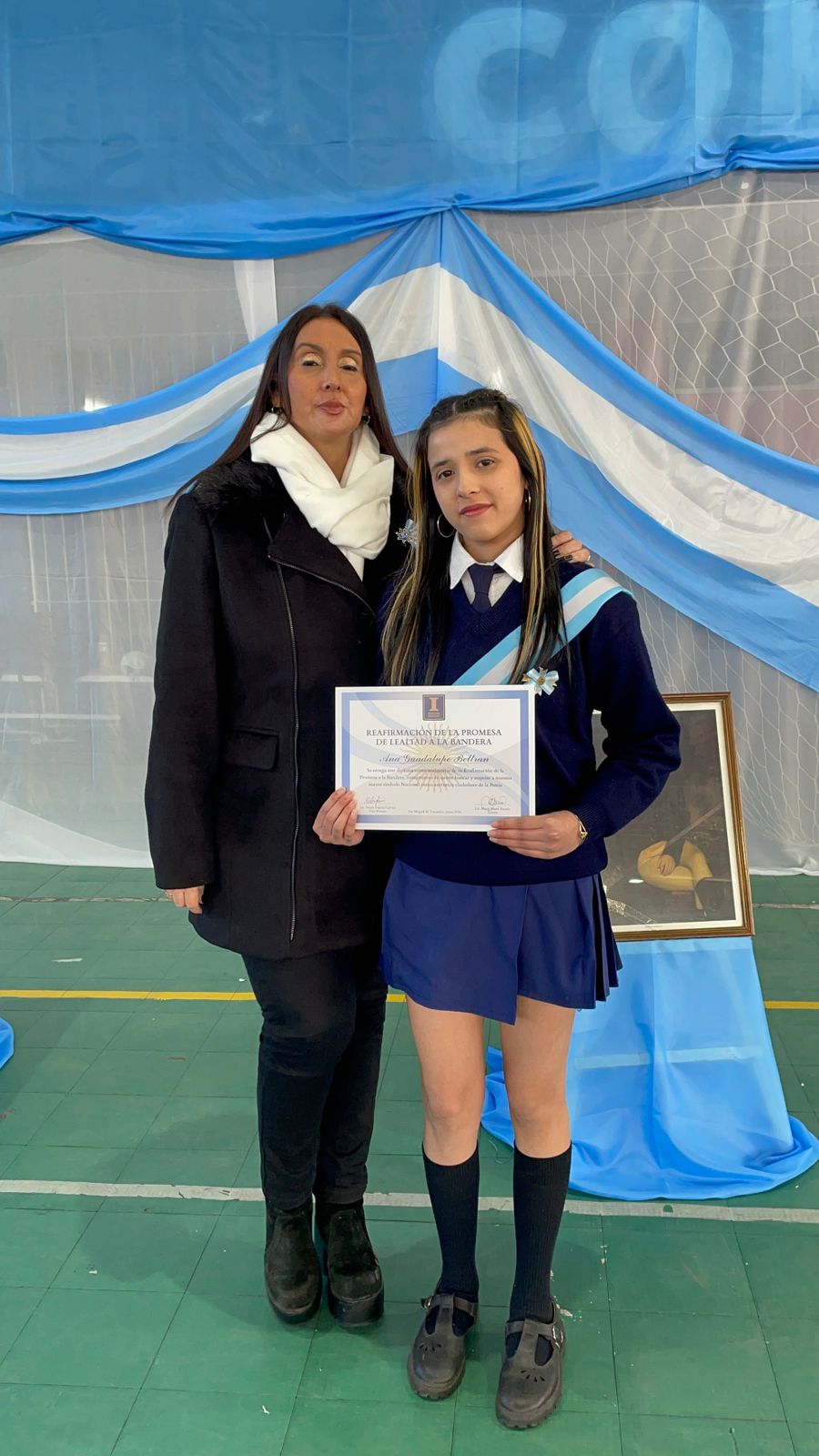Reafirmación a la bandera
