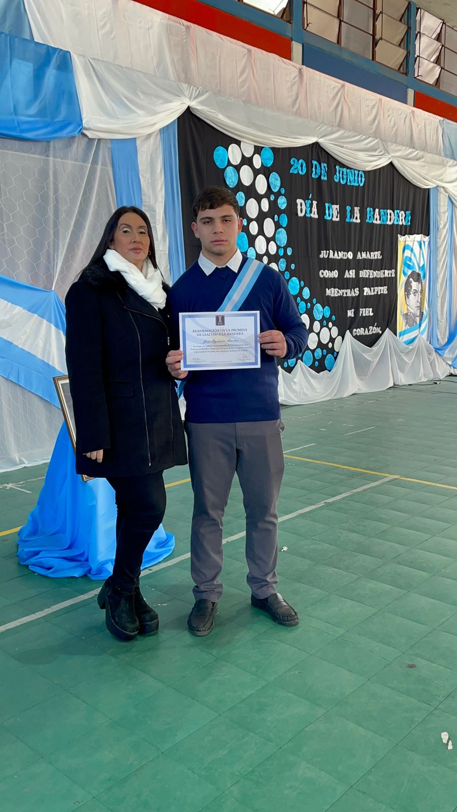Reafirmación a la bandera